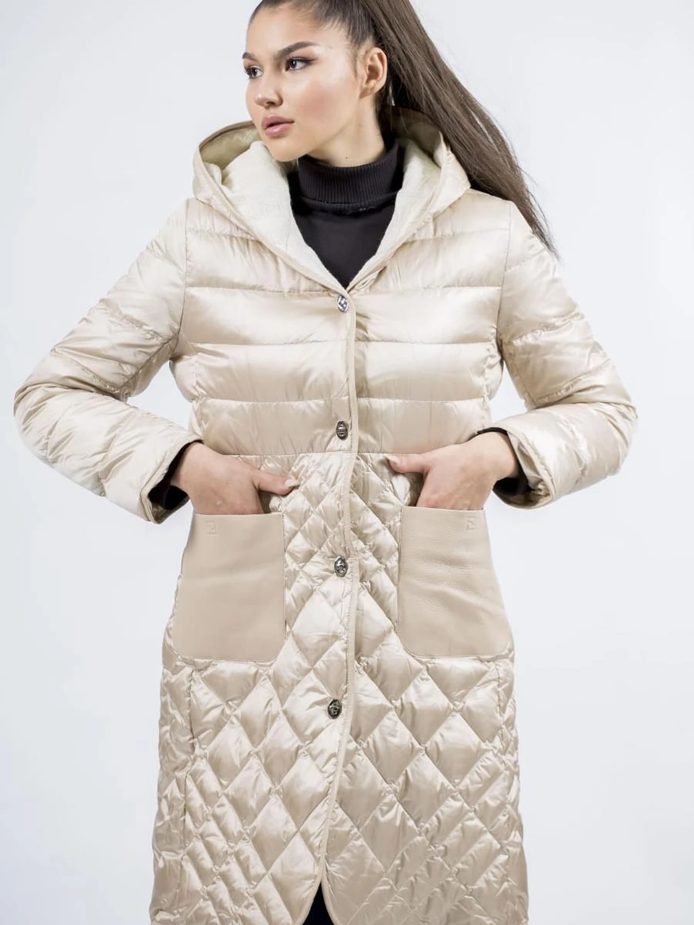 Куртки та дублянки Bella Bicchi модель 38001 Куртки та дублянки Bella Bicchi модель 38001 Фото