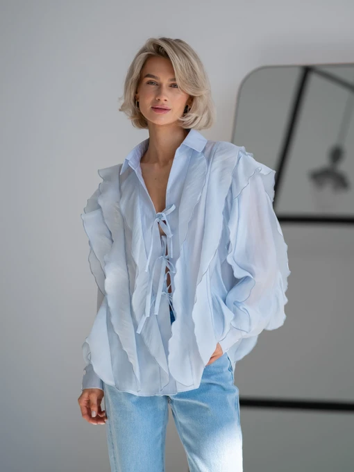 Жіноча Блуза Emmelie Delage MERINGUE фото 3