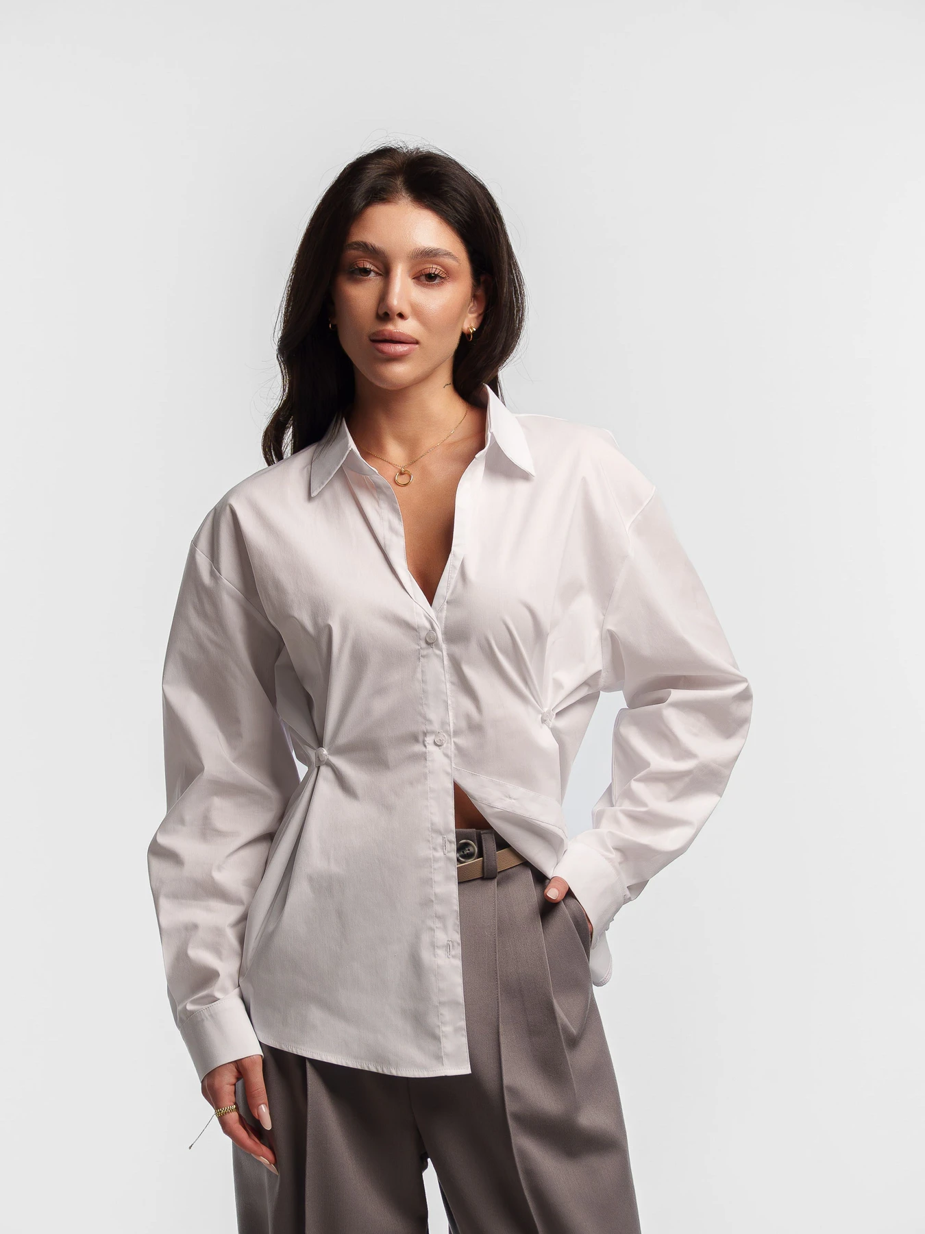Сорочки Emmelie Delage FLOW модель o_RBFLOW-02 Сорочки Emmelie Delage FLOW модель o_RBFLOW-02 Фото