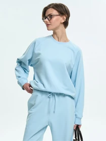 Худи и свитшоты Роза модель 231111_grey_blue Фото