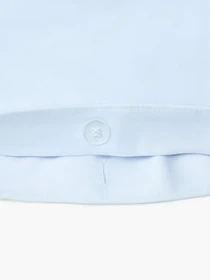 Підковдра "Хмари над морем" з вареного сатину блакитна MBM HOME модель BL-DC-35/36 SKY BLUE Фото