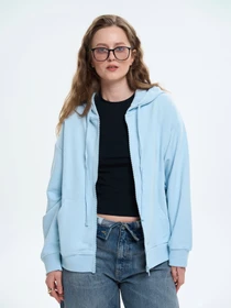 Худі та світшоти Роза модель 211201_grey-blue Фото