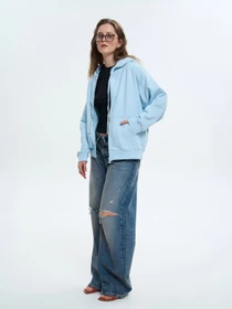 Худи и свитшоты Роза модель 211201_grey-blue Фото
