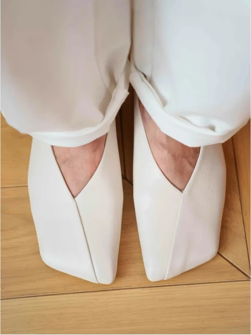 Туфлі та лофери Emmelie Delage Балетки бежеві ORBY модель ORBY 16-35 Фото