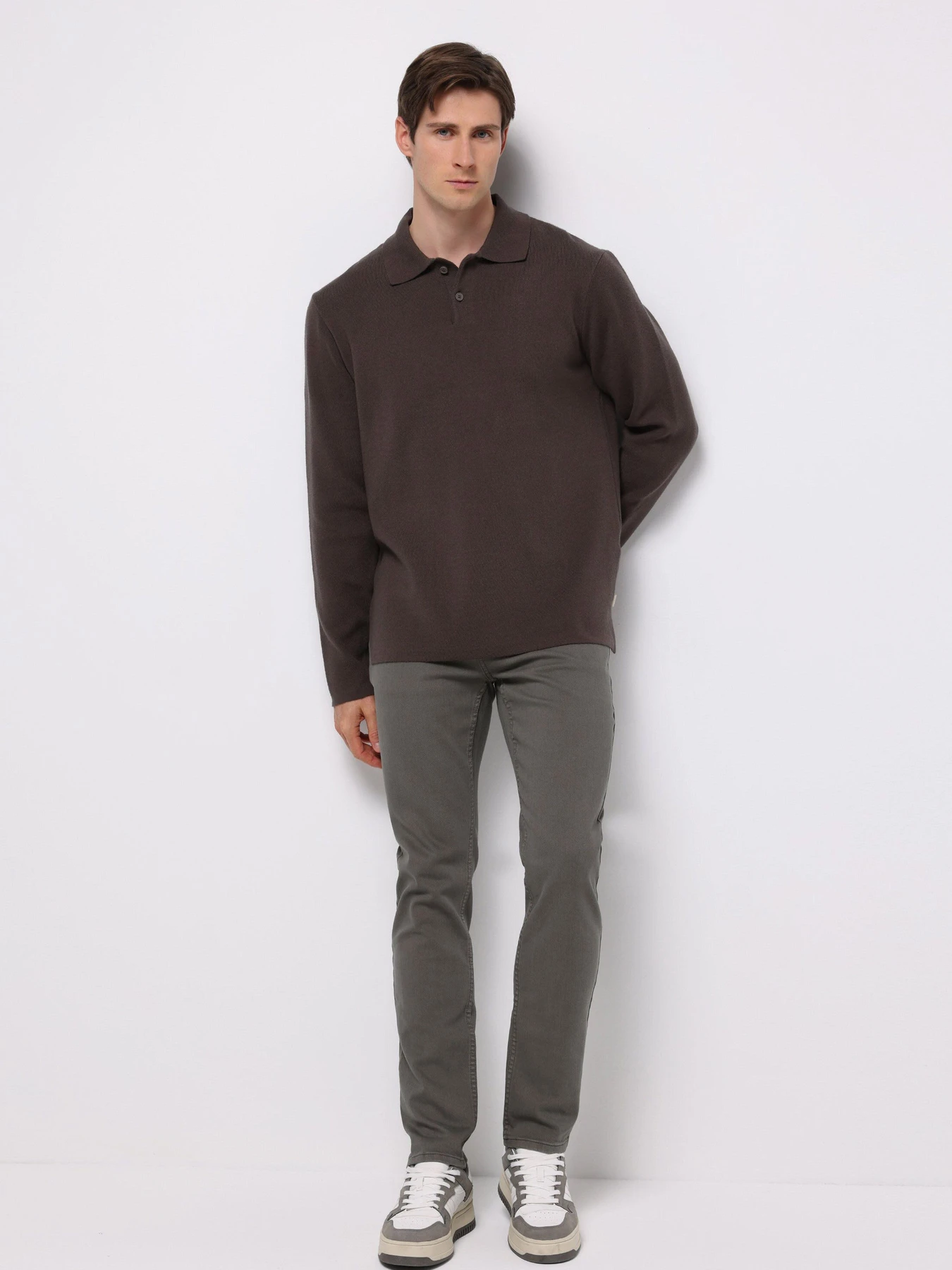 Светри та кардигани Colin’s модель CL1076234_Q1.V1_BRW Светри та кардигани Colin’s модель CL1076234_Q1.V1_BRW Фото