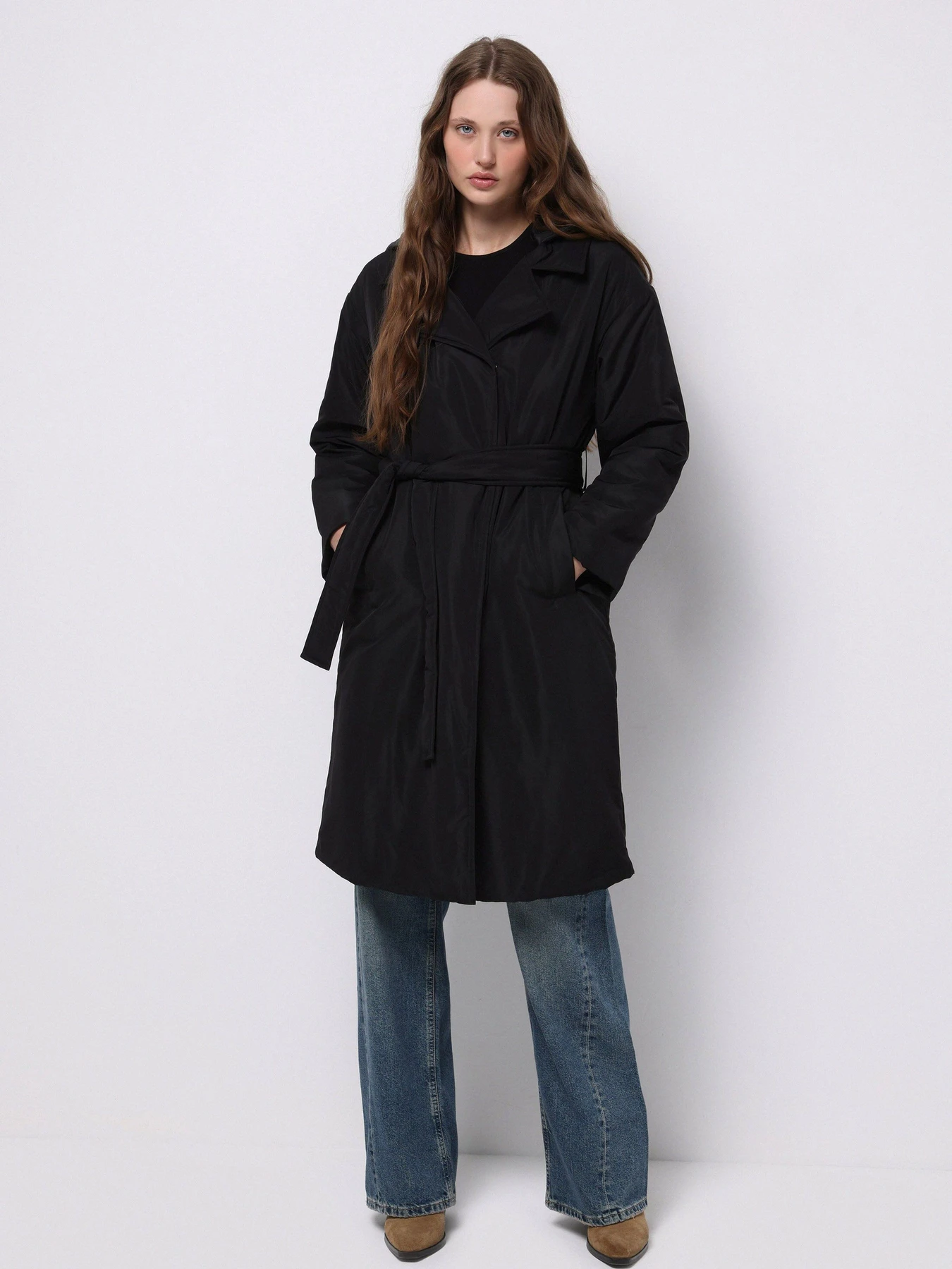 Пальто и плащи Colin’s модель CL1075683_Q1.V1_BLK Фото