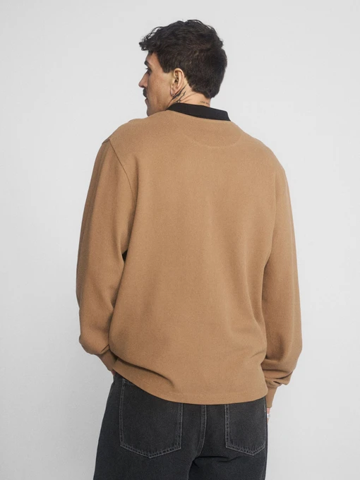 Бавовняний Чоловічий Лонгслів DIVERSE Cltn Sk8 Lg Polo фото 3