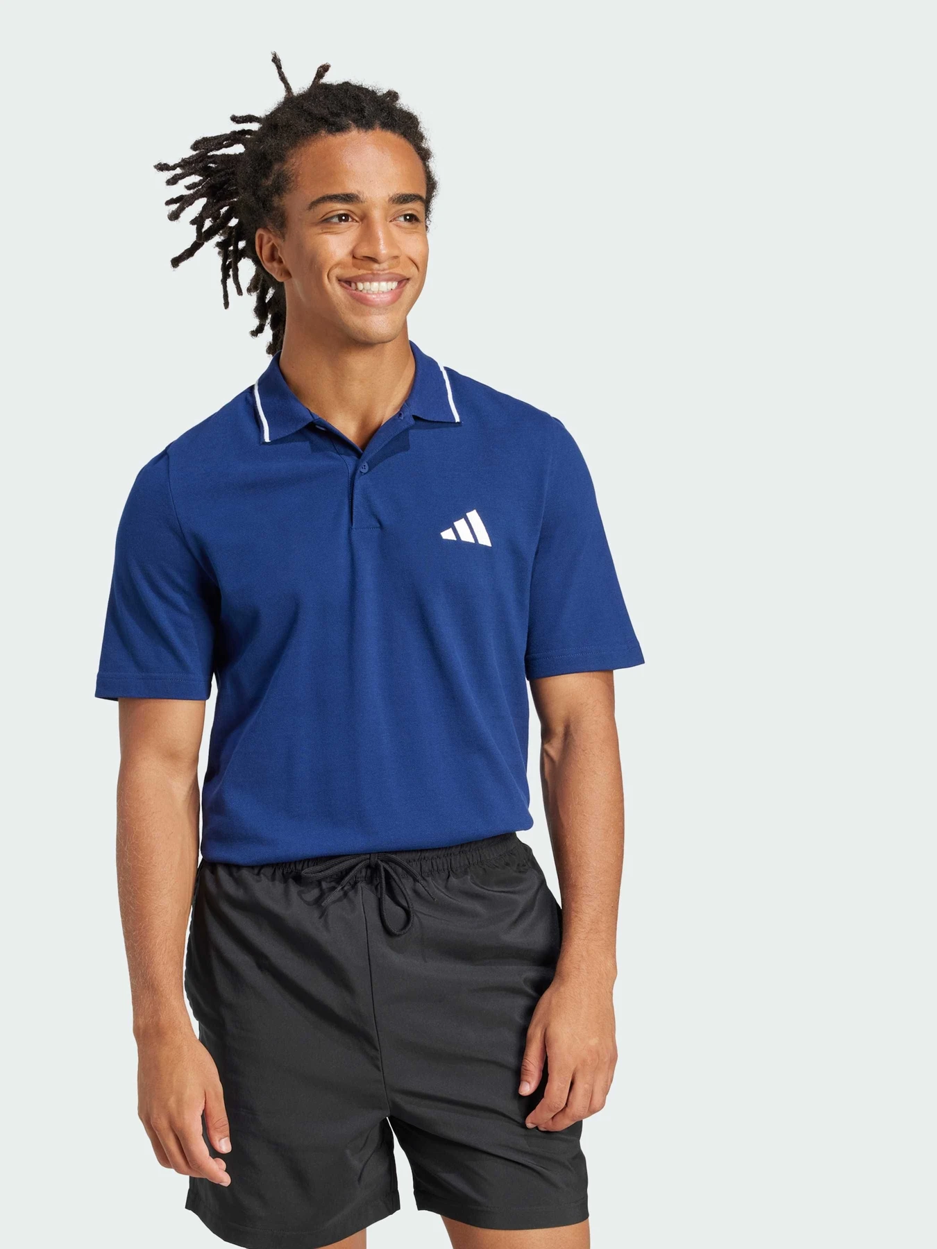 Футболки и поло Adidas Adidas Essentials модель JE9021 Футболки и поло Adidas Adidas Essentials модель JE9021 Фото