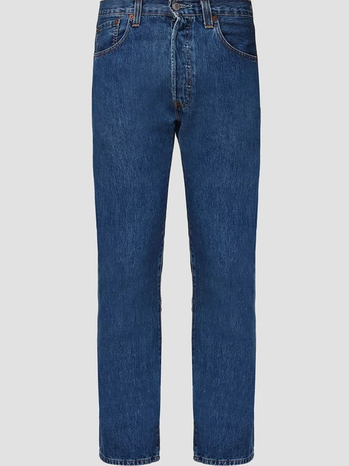 Бавовняні Чоловічі Прямі джинси Levi's фото 2