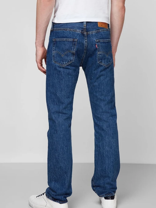 Бавовняні Чоловічі Прямі джинси Levi's фото 3