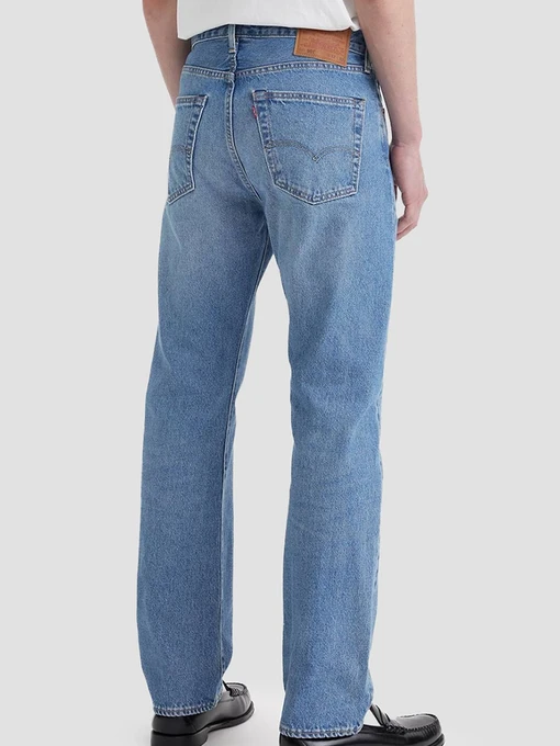 Бавовняні Чоловічі Прямі джинси Levi's фото 3