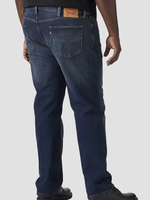 Бавовняні Чоловічі Прямі джинси Levi's фото 3
