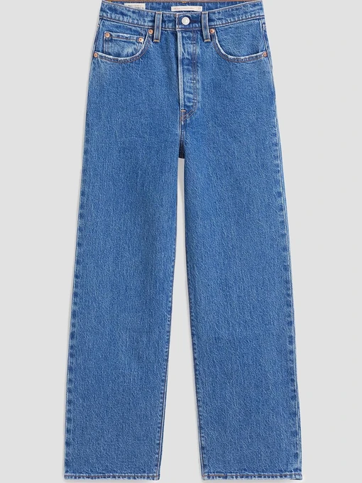 Бавовняні Жіночі Прямі джинси Levi's фото 2