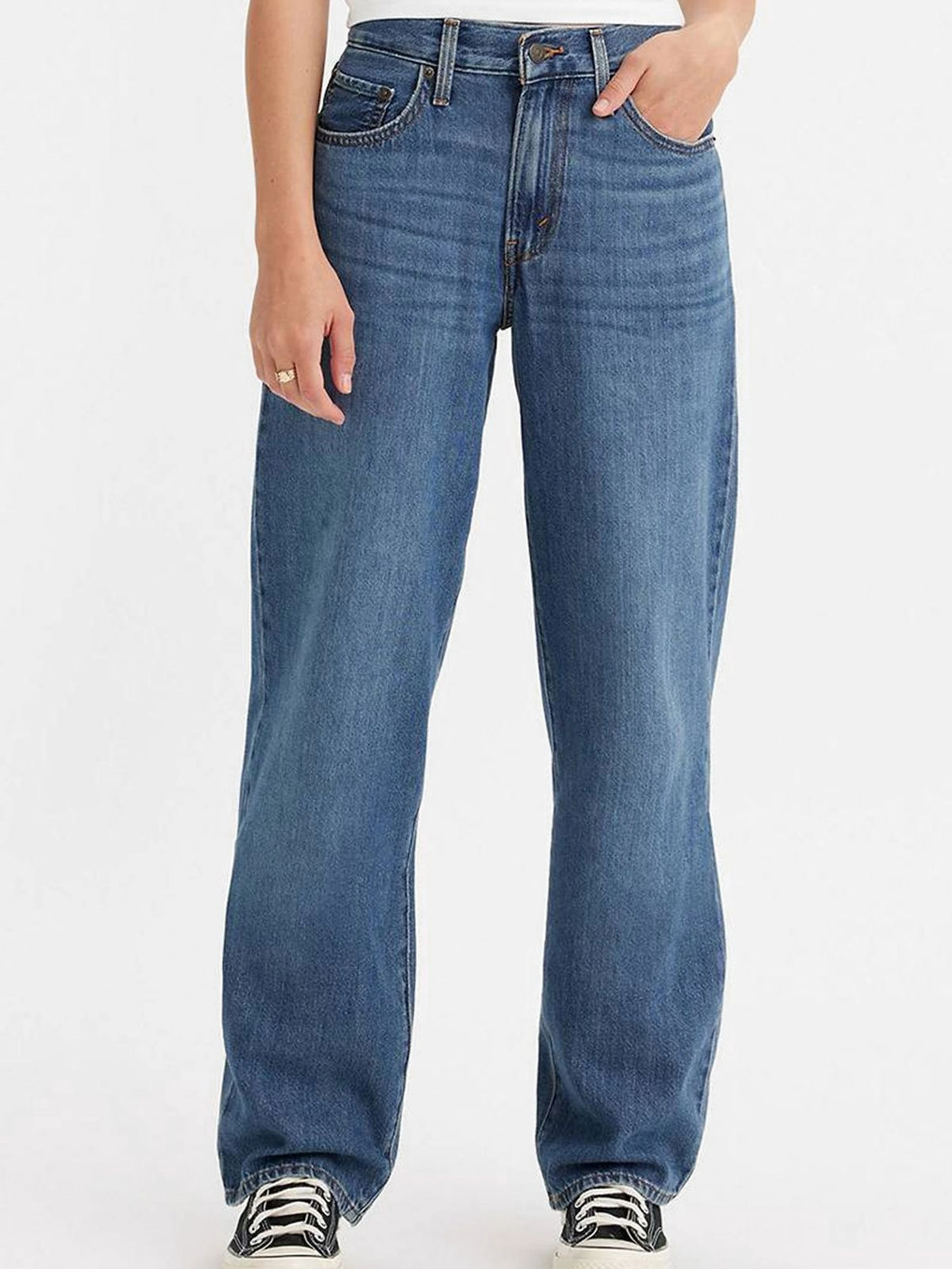 Бавовняні Жіночі Широкі джинси Levi's