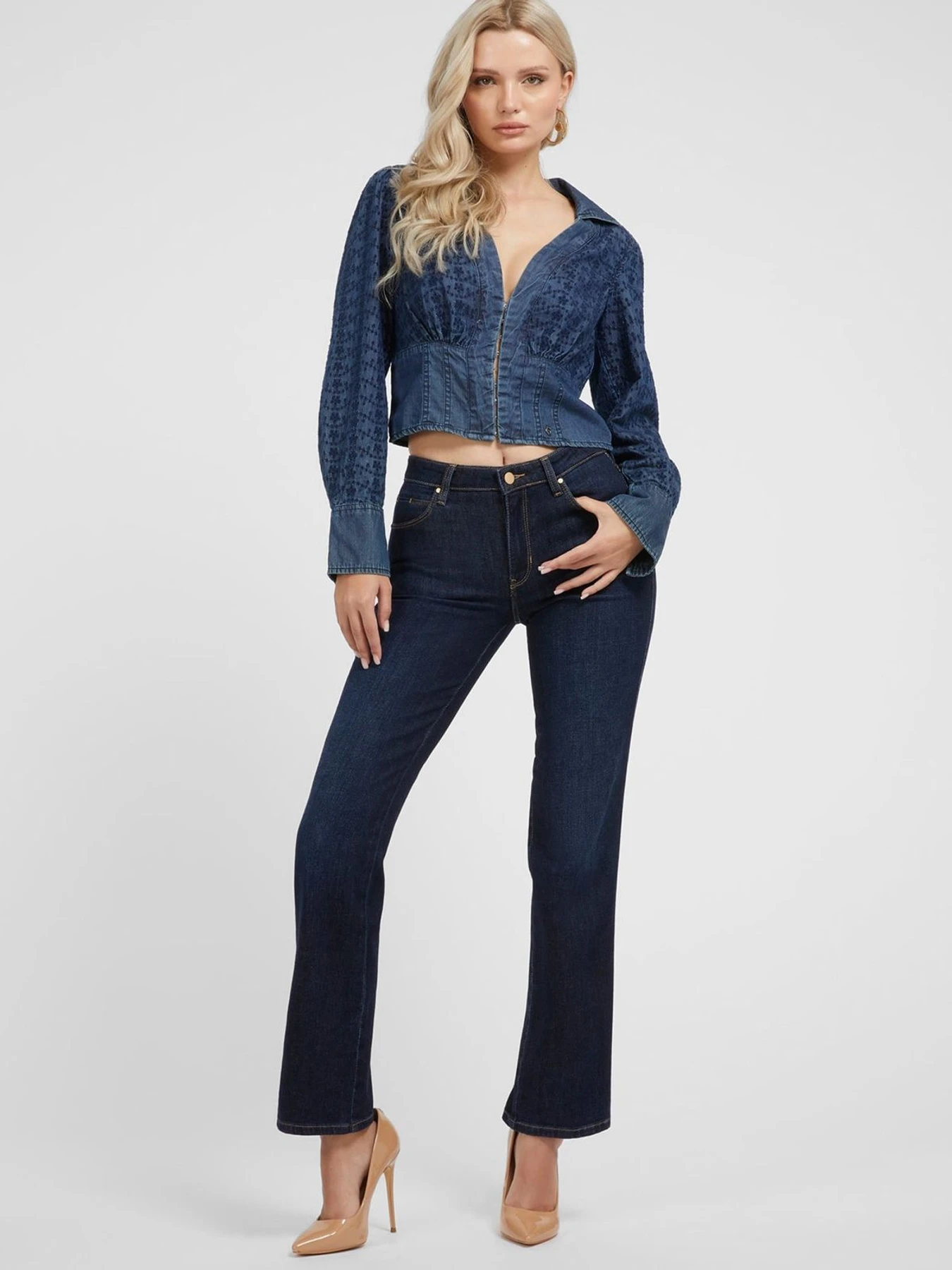 Джинси GUESS модель W3YA15.D4U54;CADA Джинси GUESS модель W3YA15.D4U54;CADA Фото