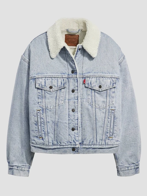 Бавовняна Жіноча Джинсова куртка Levi's фото 2