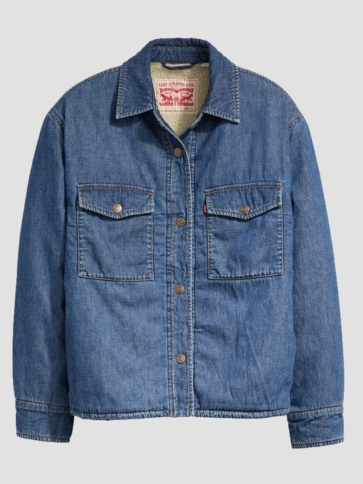 Бавовняна Жіноча Джинсова куртка Levi's фото 2