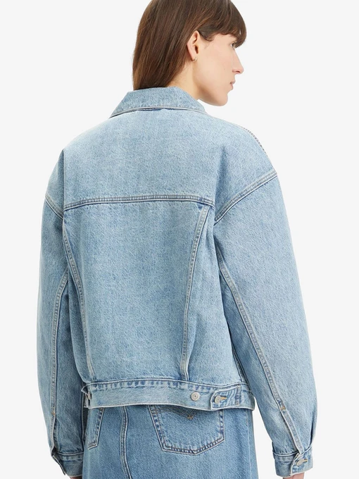 Бавовняна Жіноча Джинсова куртка Levi's фото 2