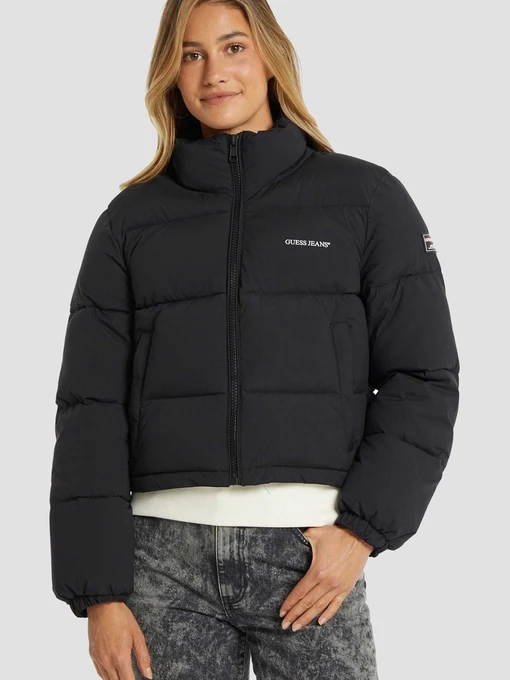 Куртки та дублянки Guess Jeans модель W4BL20.WGII2;JBLK Фото