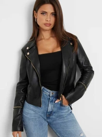 Куртки та дублянки GUESS модель W4YL21.WE480;JBLK Фото
