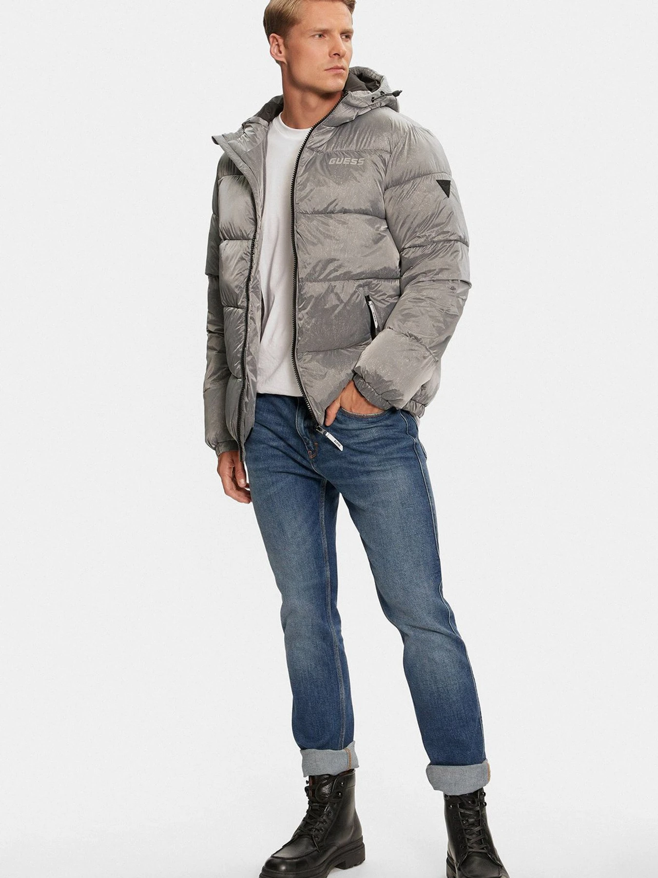 Куртки и дубленки GUESS модель Z4BL01.WGFL0;P9YK Куртки и дубленки GUESS модель Z4BL01.WGFL0;P9YK Фото