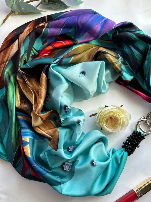 MyScarf Basic Хустка колір мультиколор фото 3