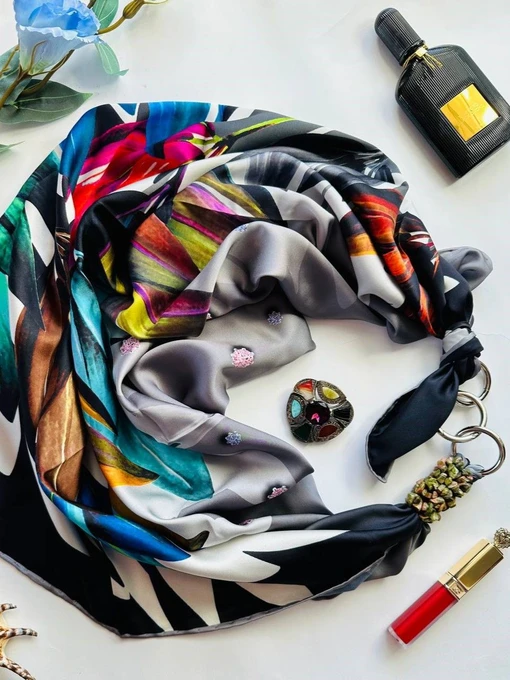 MyScarf Basic Хустка колір мультиколор фото 3