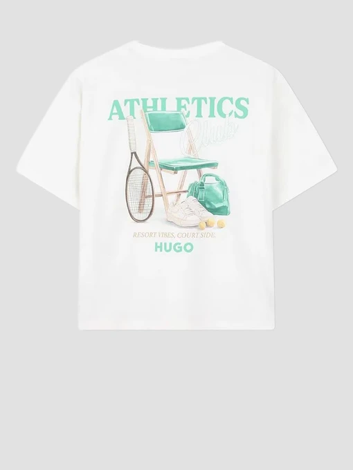 Бавовняна Дитяча Футболка HUGO Kids фото 2