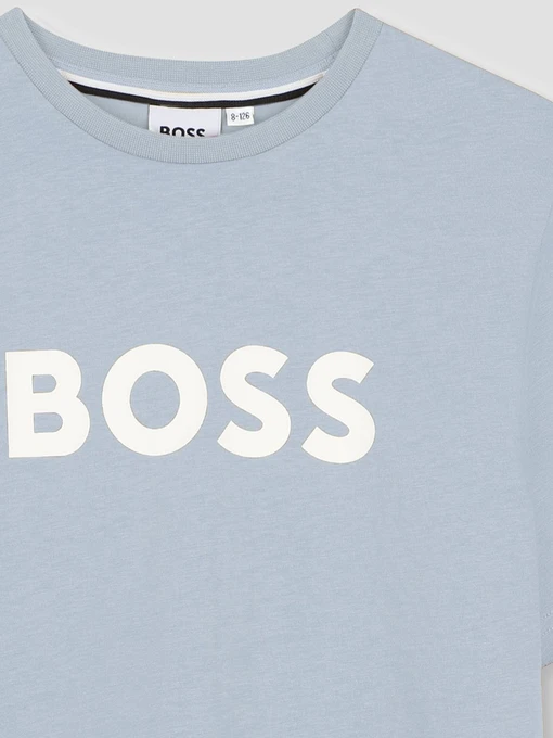 Бавовняна Дитяча Футболка BOSS Kids фото 3