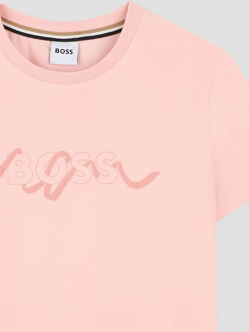 Бавовняна Дитяча Футболка BOSS Kids фото 3