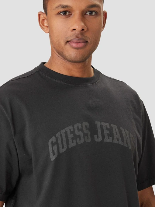 Бавовняна Чоловіча Футболка Guess Jeans фото 3