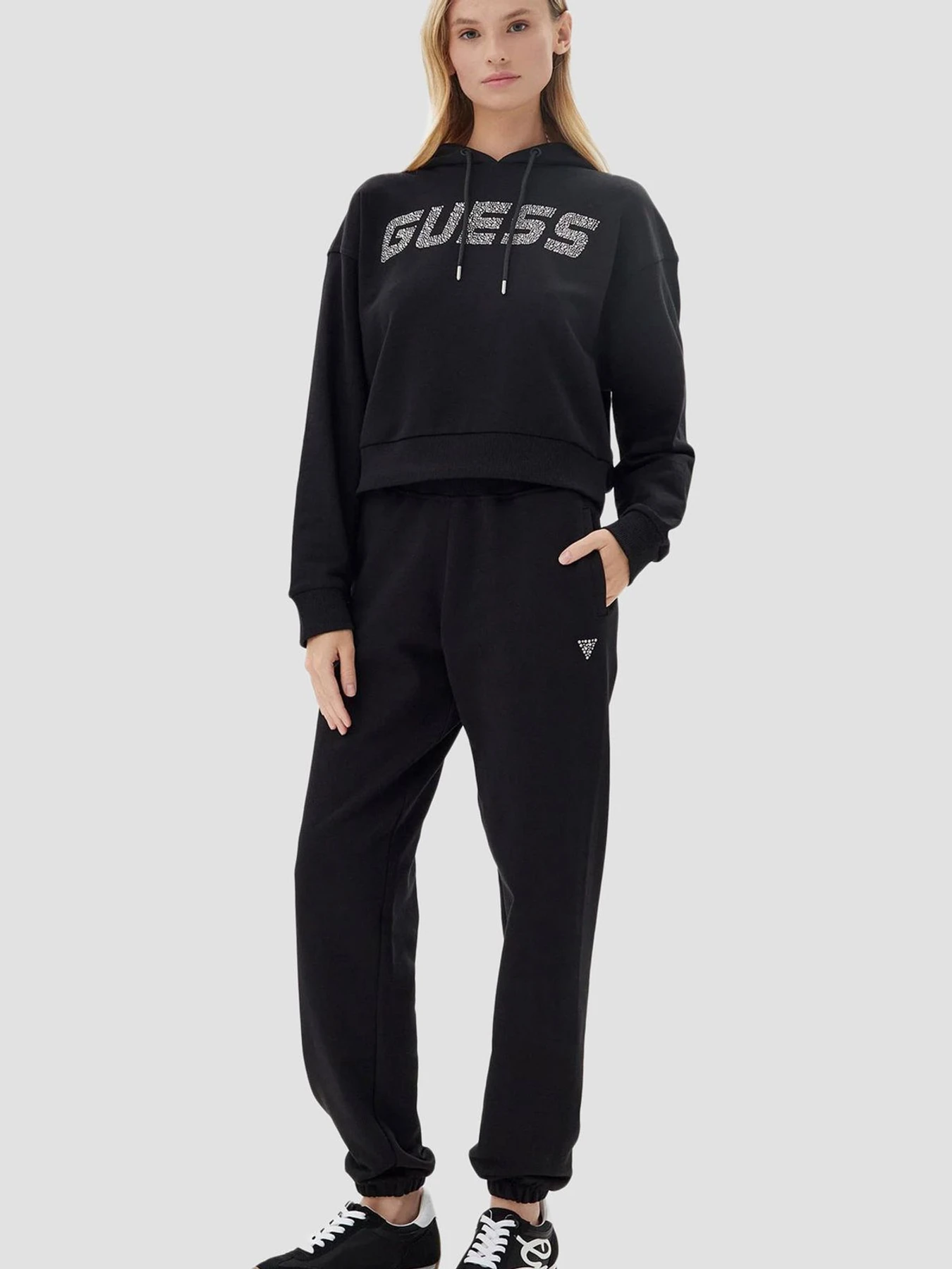 Штани GUESS модель V5YB17.KCRP0;JBLK Штани GUESS модель V5YB17.KCRP0;JBLK Фото