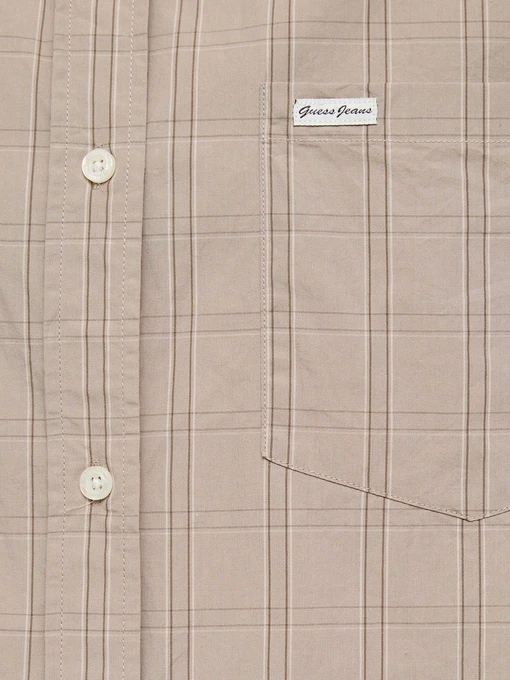 Бавовняна Жіноча Сорочка в клітинку Guess Jeans фото 3