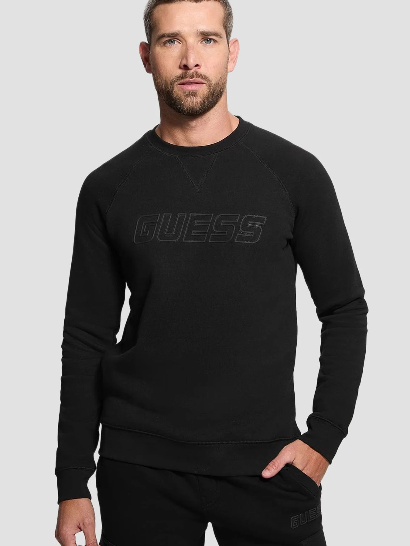 Худи и свитшоты GUESS модель Z4YQ16.K9V31;JBLK Фото