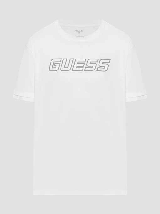 Бавовняна Чоловіча Футболка GUESS фото 2
