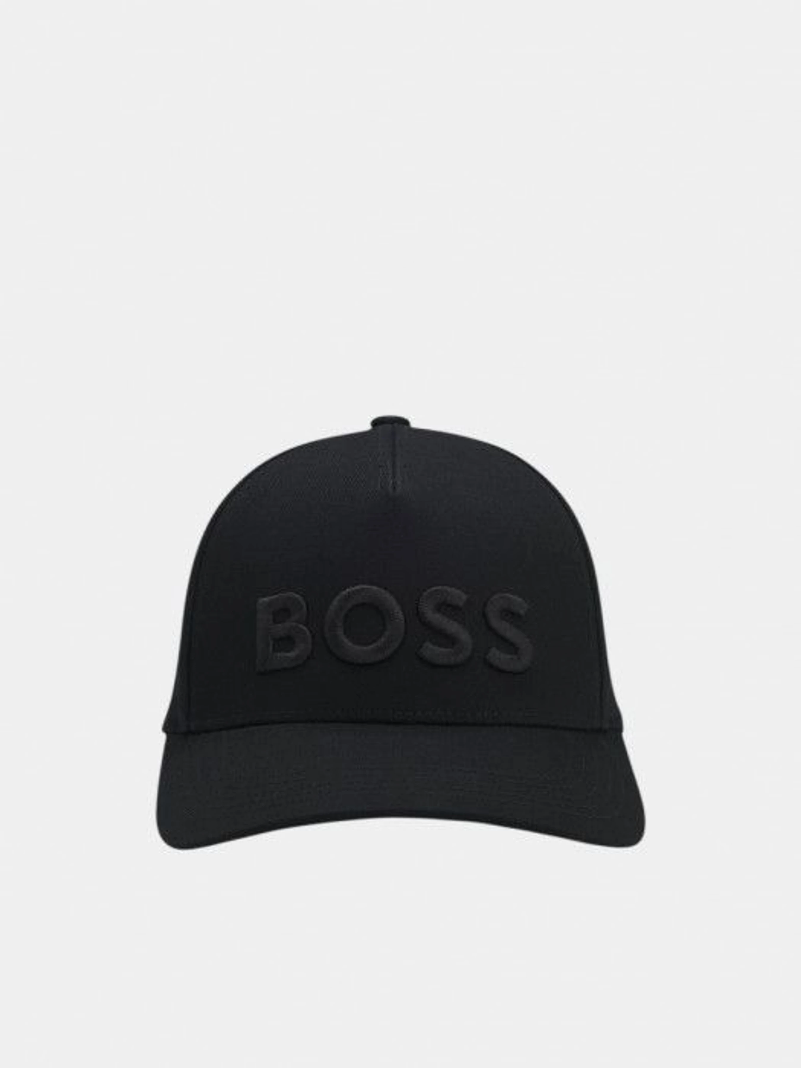 BOSS Кепка колір чорний фото 2