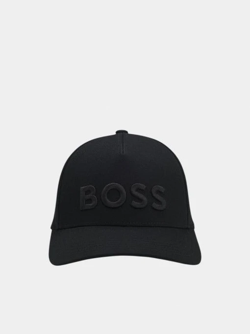 BOSS Кепка колір чорний фото 2