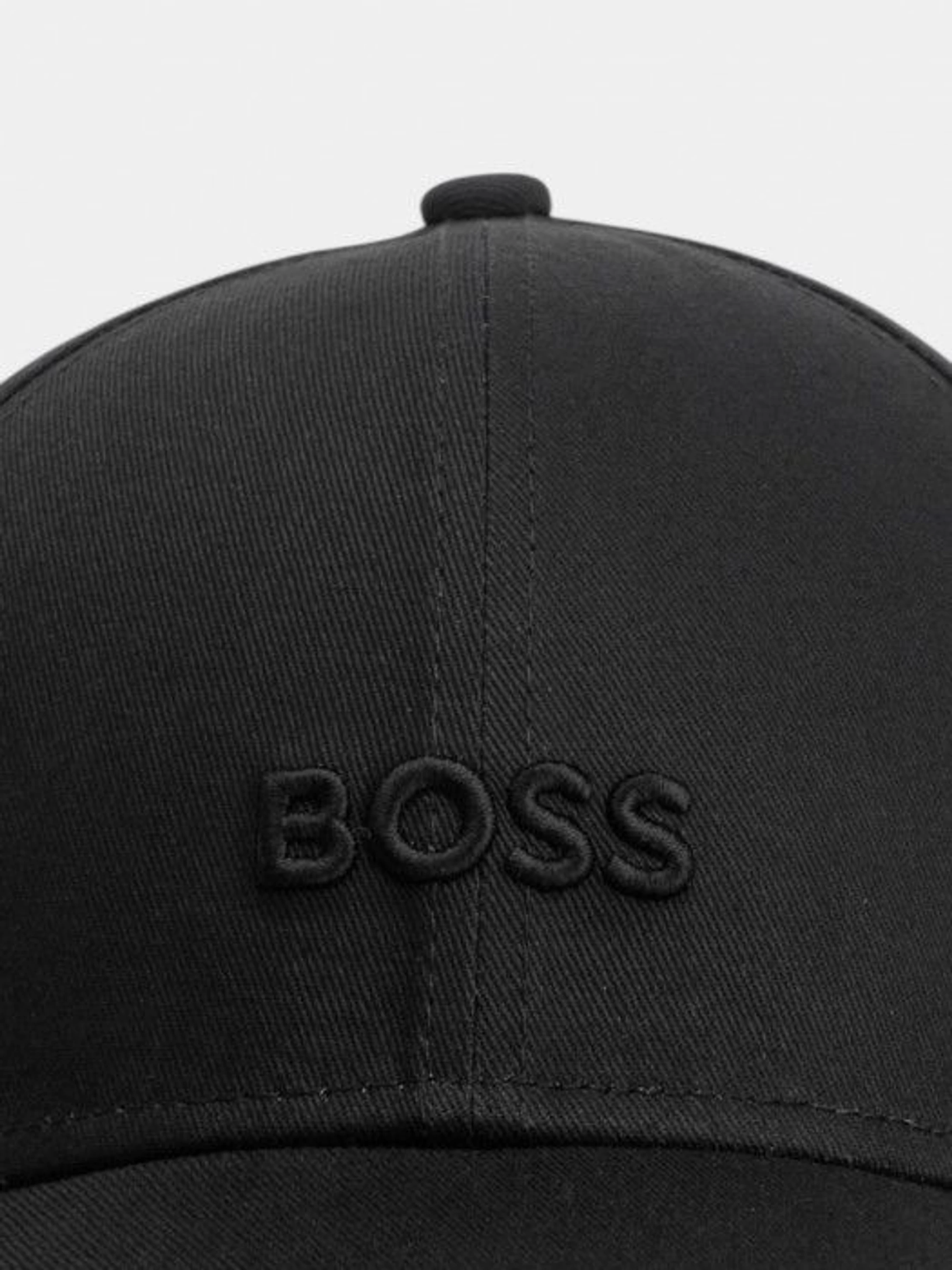 BOSS Кепка колір чорний фото 2