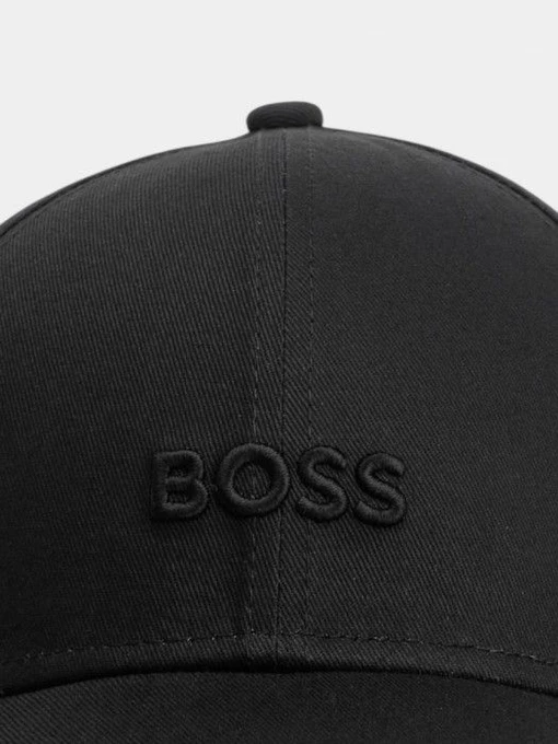 BOSS Кепка колір чорний фото 2