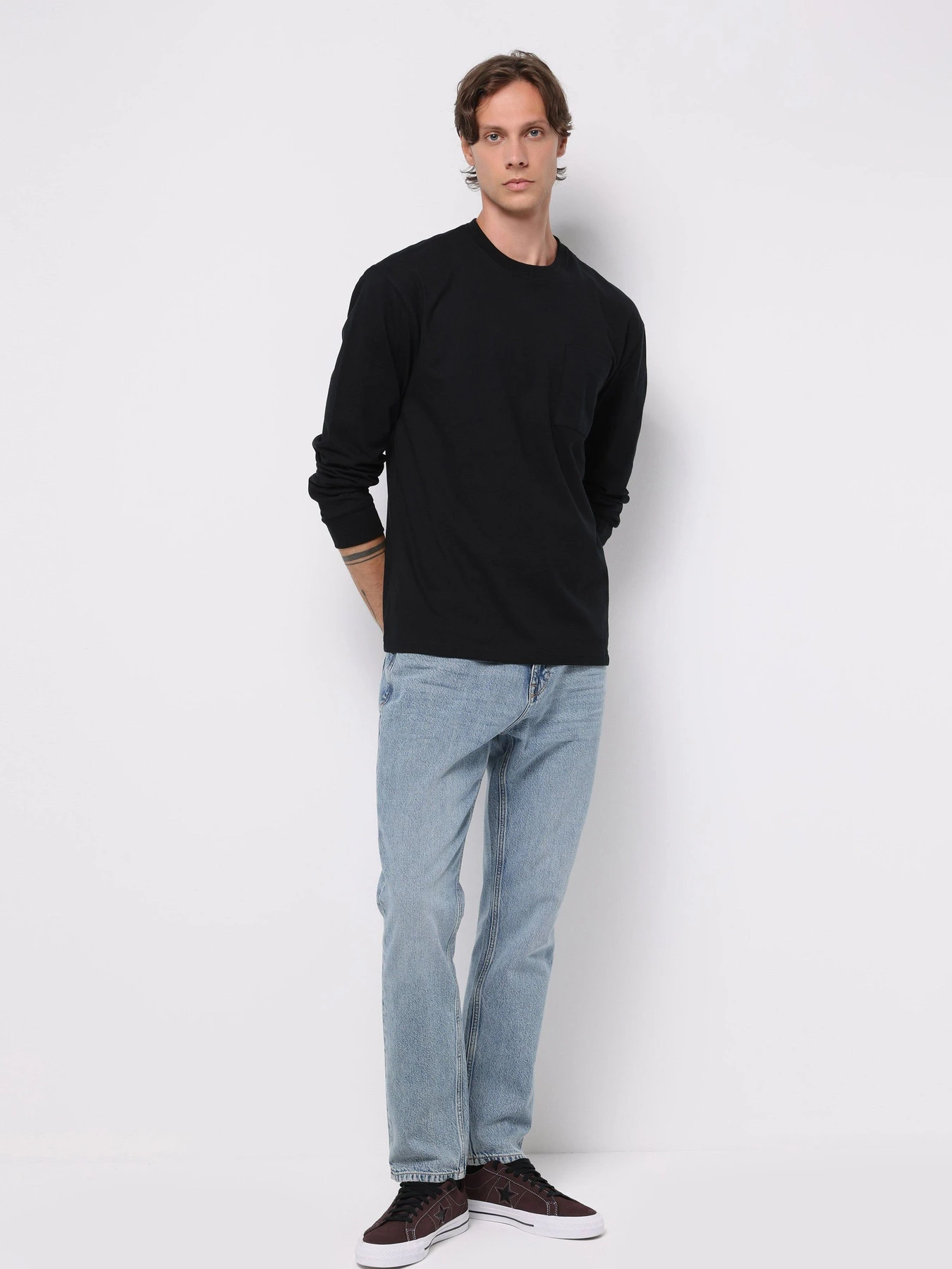 Худи и свитшоты Colin’s модель CL1076435_Q1.V1_BLK Фото