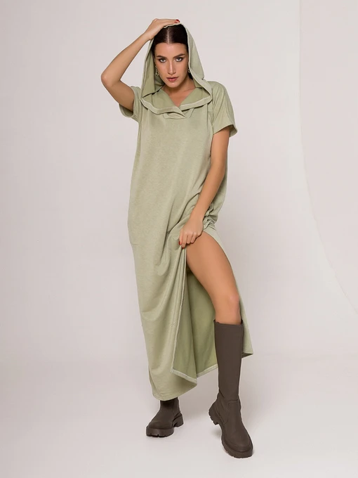 Платья ISSA Plus модель 12091_мятный Фото
