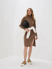 Сукні ISSA Plus модель 12997_brown Фото