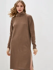 Сукні ISSA Plus модель 12997_brown Фото