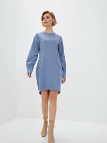 Платья ISSA Plus модель 11054_blue Фото