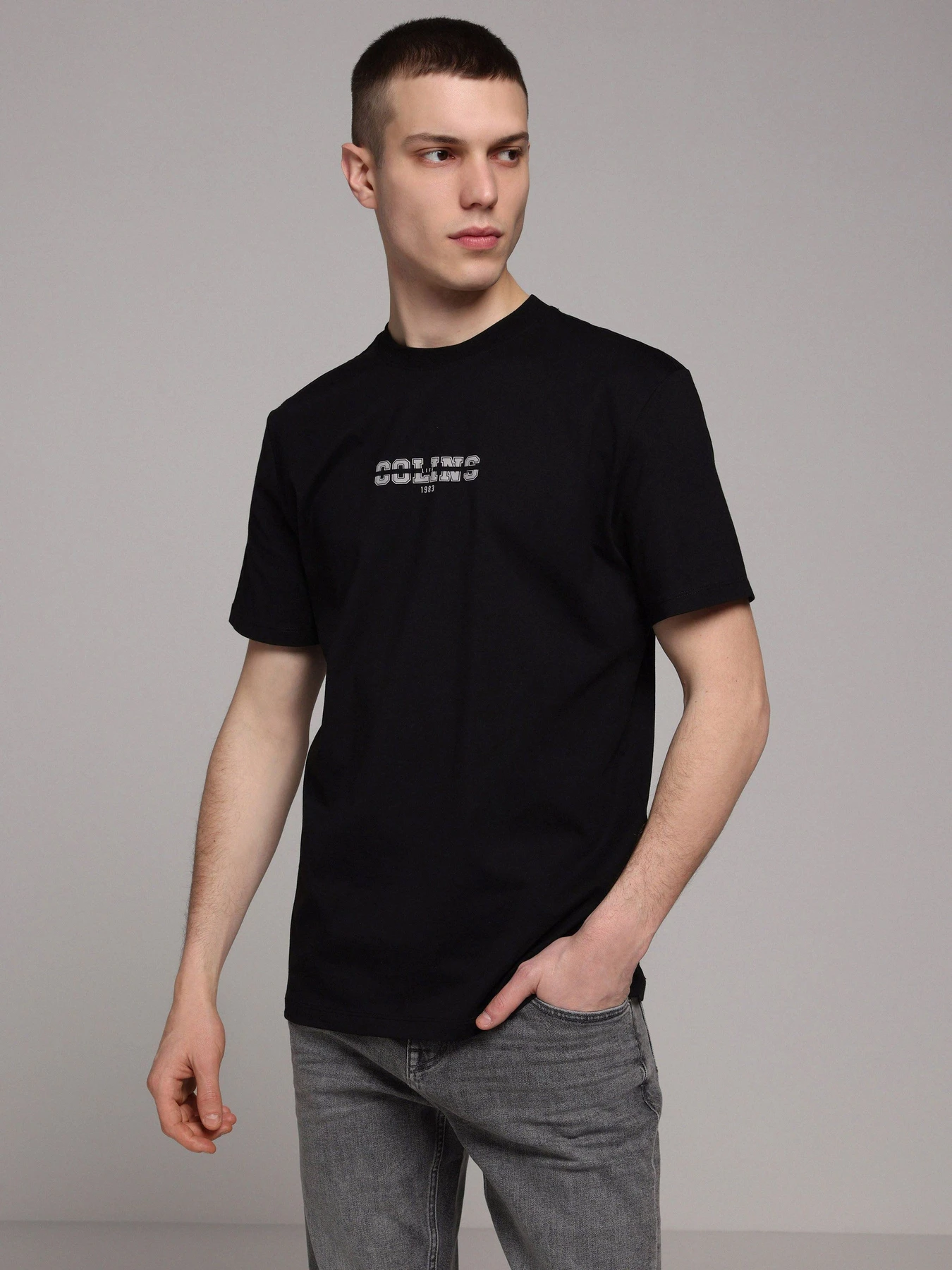 Футболки и поло Colin’s модель CL1079724_Q1.V1_BLK Фото