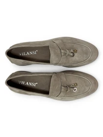 Сліпони та мокасини VILANSI модель V9004 BEIGE VELOUR Фото