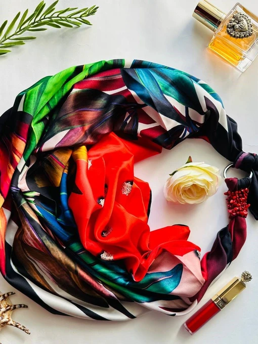 MyScarf Basic Хустка колір мультиколор фото 2