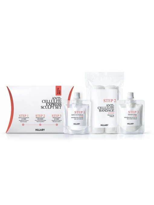 Антицеллюлитный экспресс-набор Hillary Anti-Cellulite EXPRESS Sculpt Set Hillary модель M-11-158 Фото