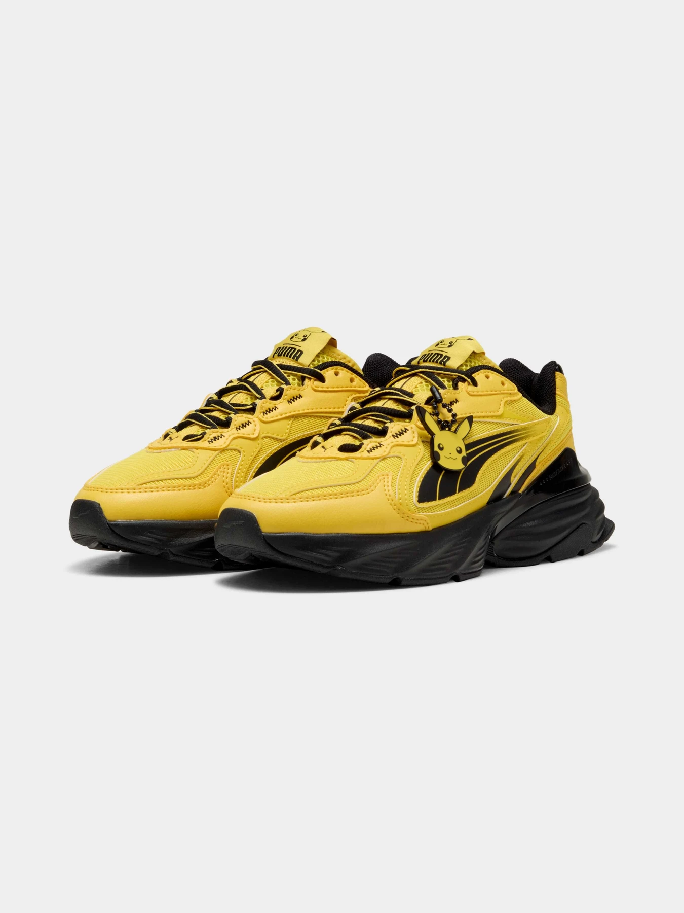 Кроссовки PUMA Fade Nitro Pikachu Jr модель 407016 Кроссовки PUMA Fade Nitro Pikachu Jr модель 407016 Фото