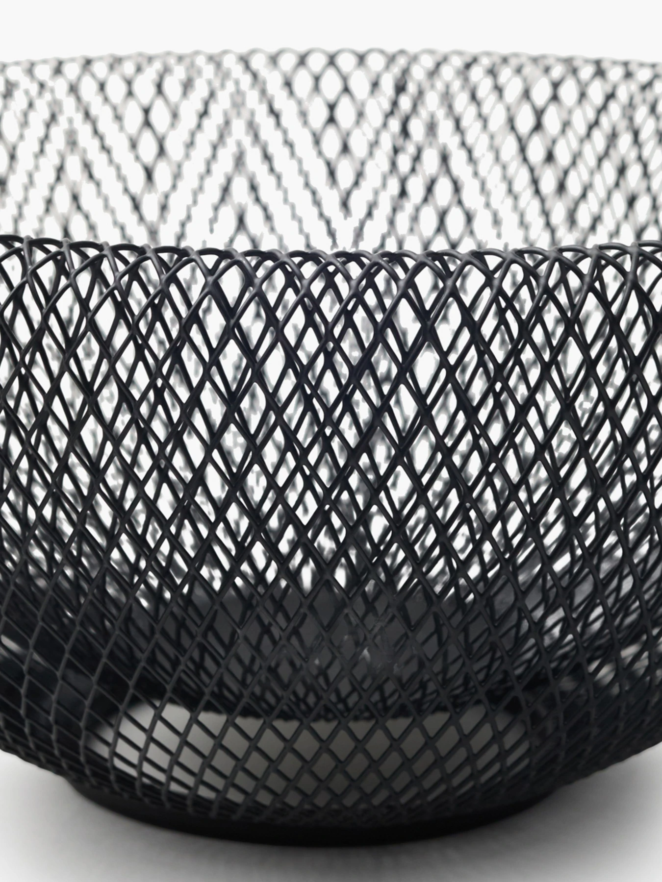 Корзина для фруктов металлическая черная MBM HOME модель KP-143 BLACK Фото